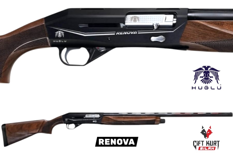 Huğlu RENOVA Tüplü Şarjörlü Yarı Otomatik Siyah Av Tüfeği